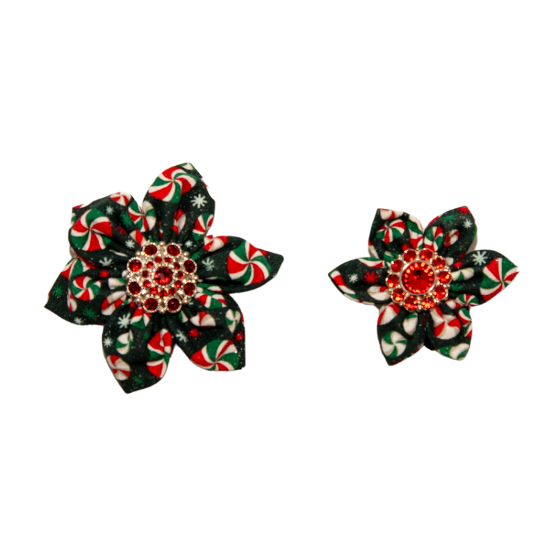 Candy Swirl Collar Flower