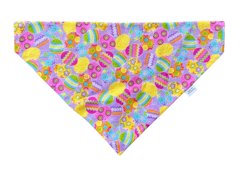Easter Eggs Dog Bandana