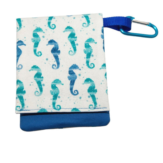 Sea Horses Dog Leash Bag-Poop Bag Dispenser