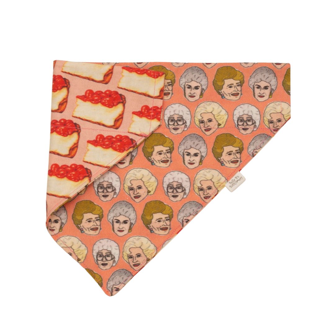 Golden Girls Dog Bandana