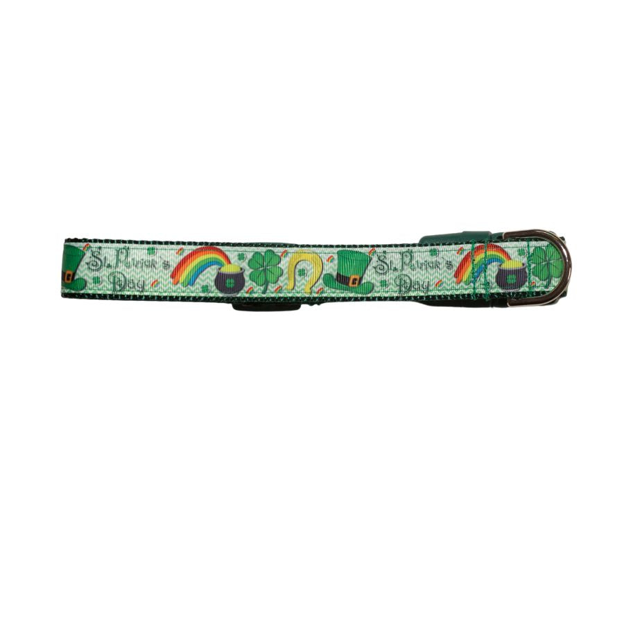 St Patrick's Day Dog Collar