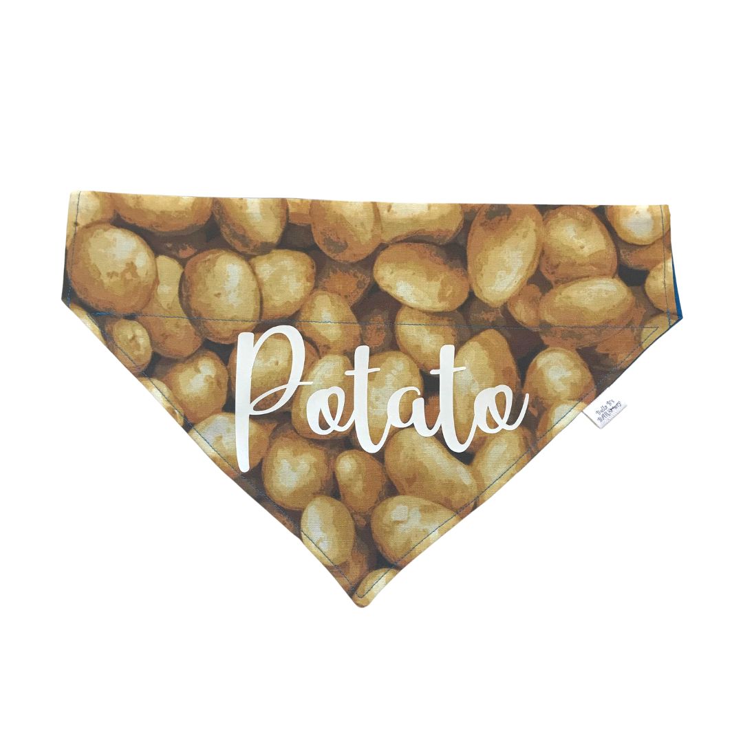 Potato Reversible Dog Bandana