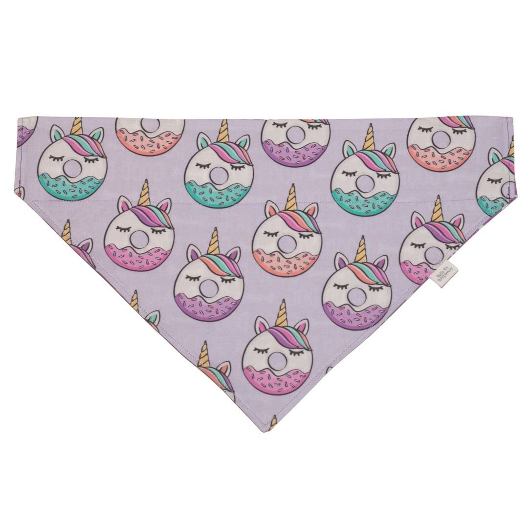 Unicorn Donuts Dog Bandana