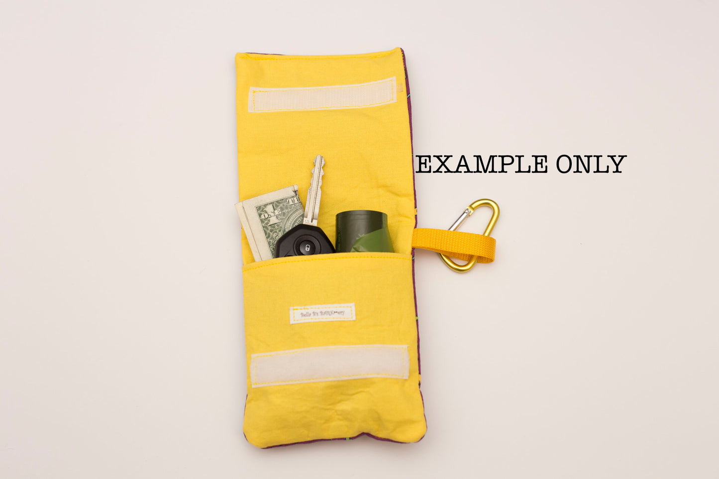 Bright Rainbow Stripes Dog Leash Bag-Poop Bag Dispenser