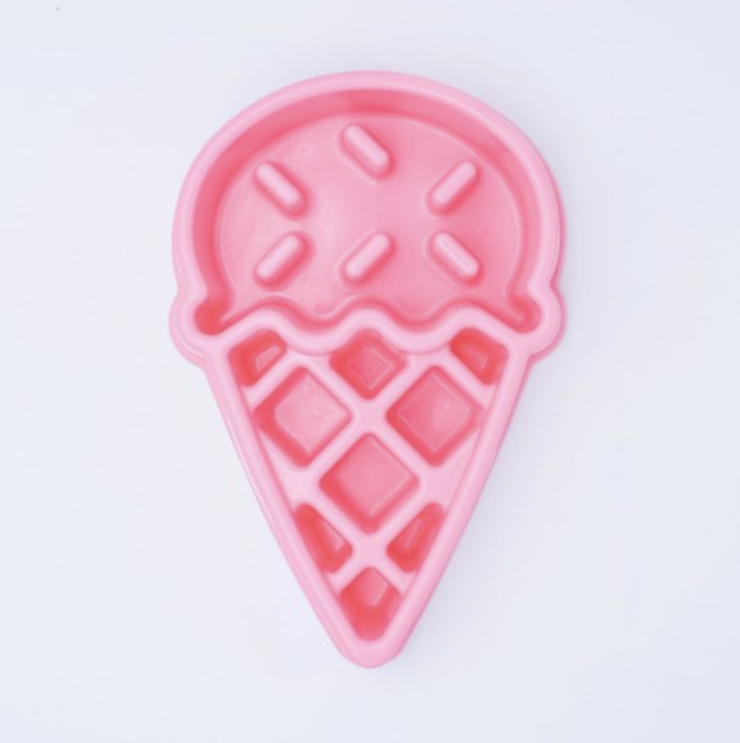 Ice Cream Slow Feeder Dog Bowl