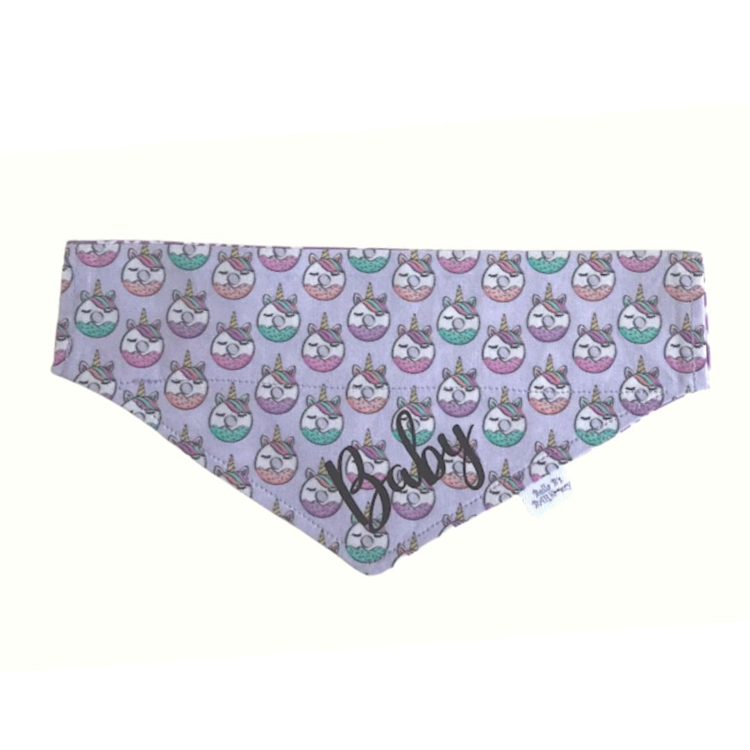 Unicorn Donuts Dog Bandana