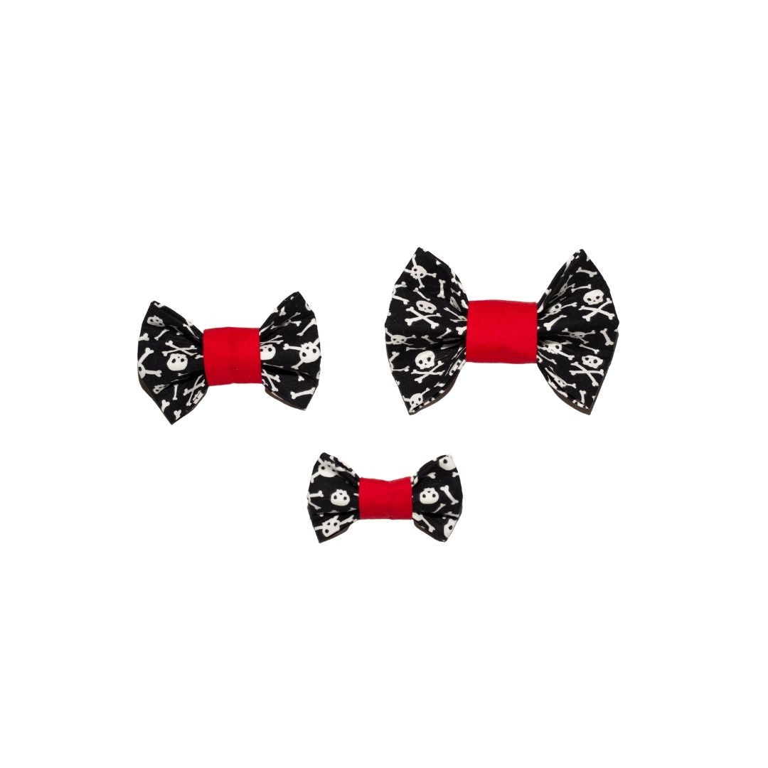 Skull Bow Tie