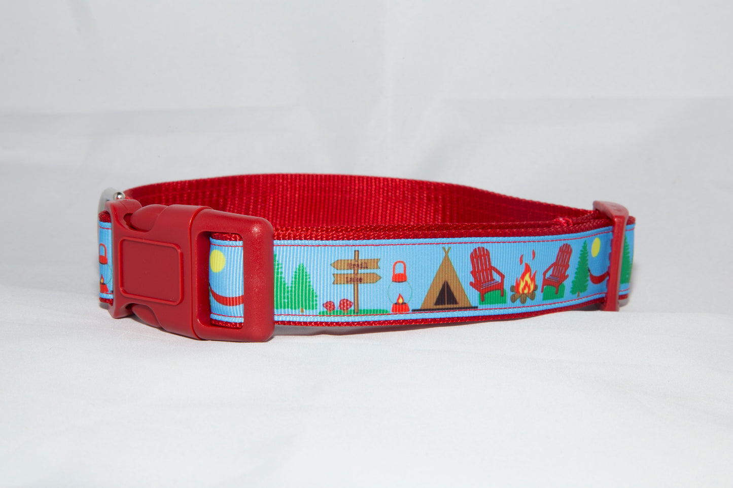 Camping Dog Collar (1/2" or 1")