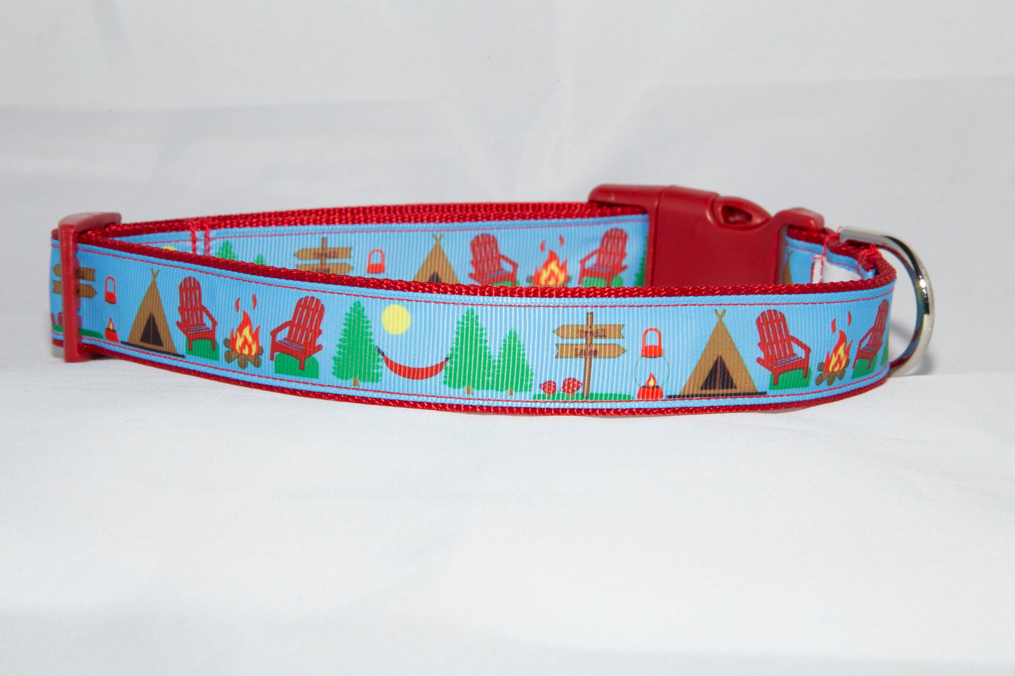 Camping Dog Collar (1/2" or 1")