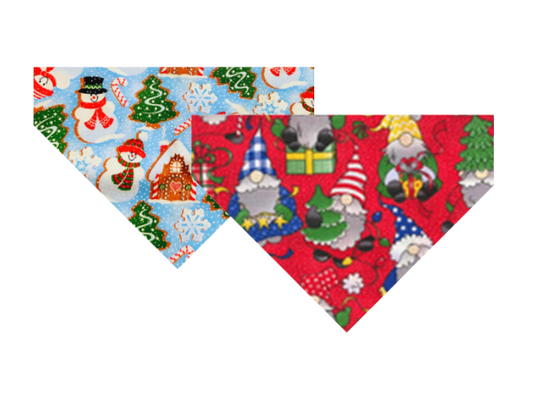 Gnome for the Holidays Dog Bandana