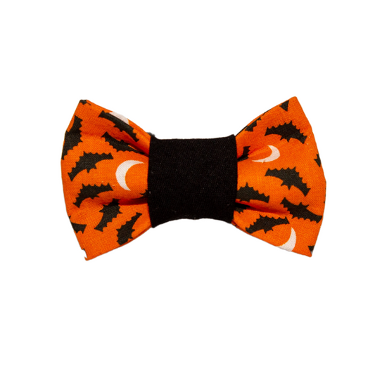 Bats Dog Bow Tie