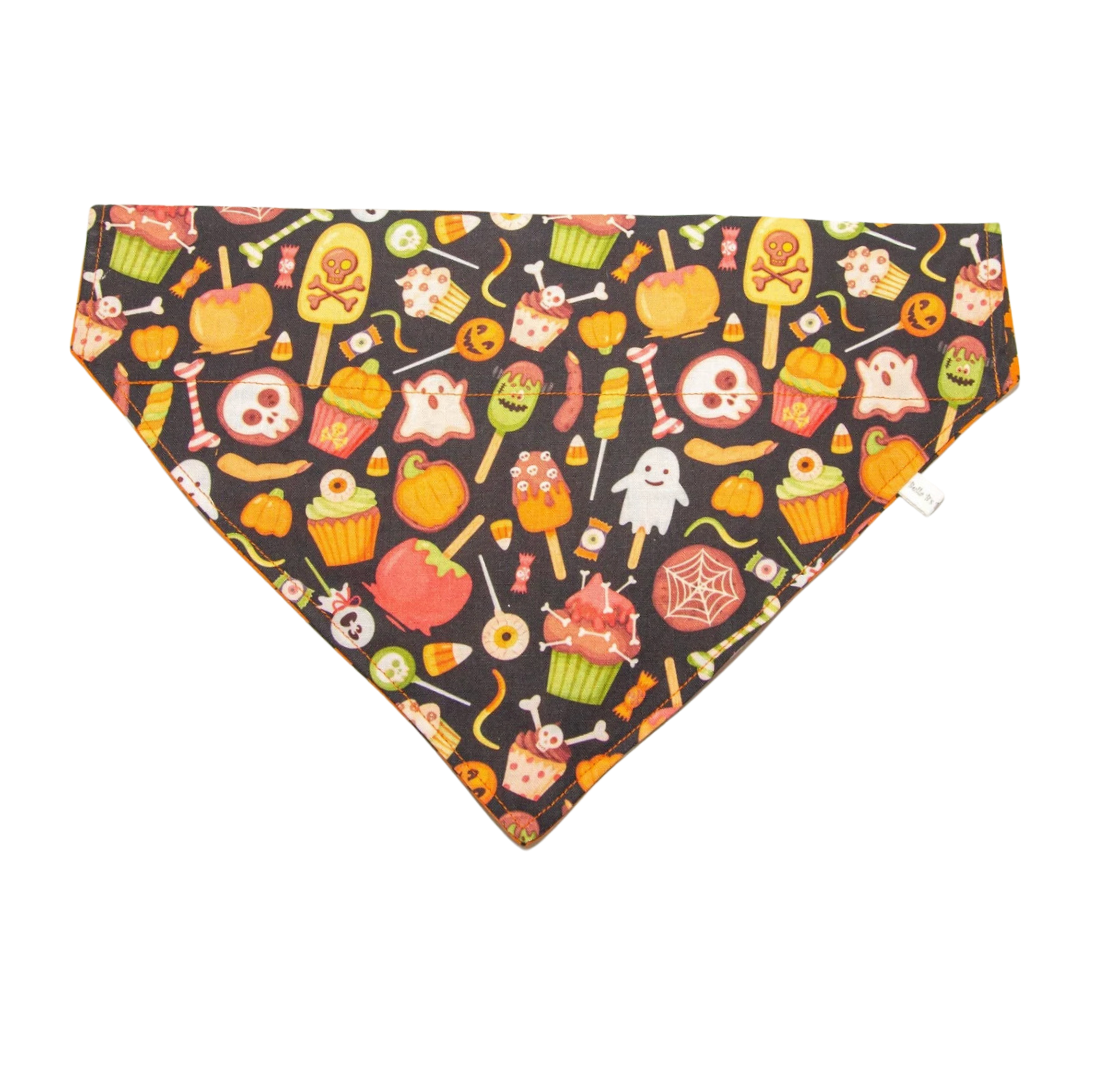 Candy Chaos and Bats Dog Bandana