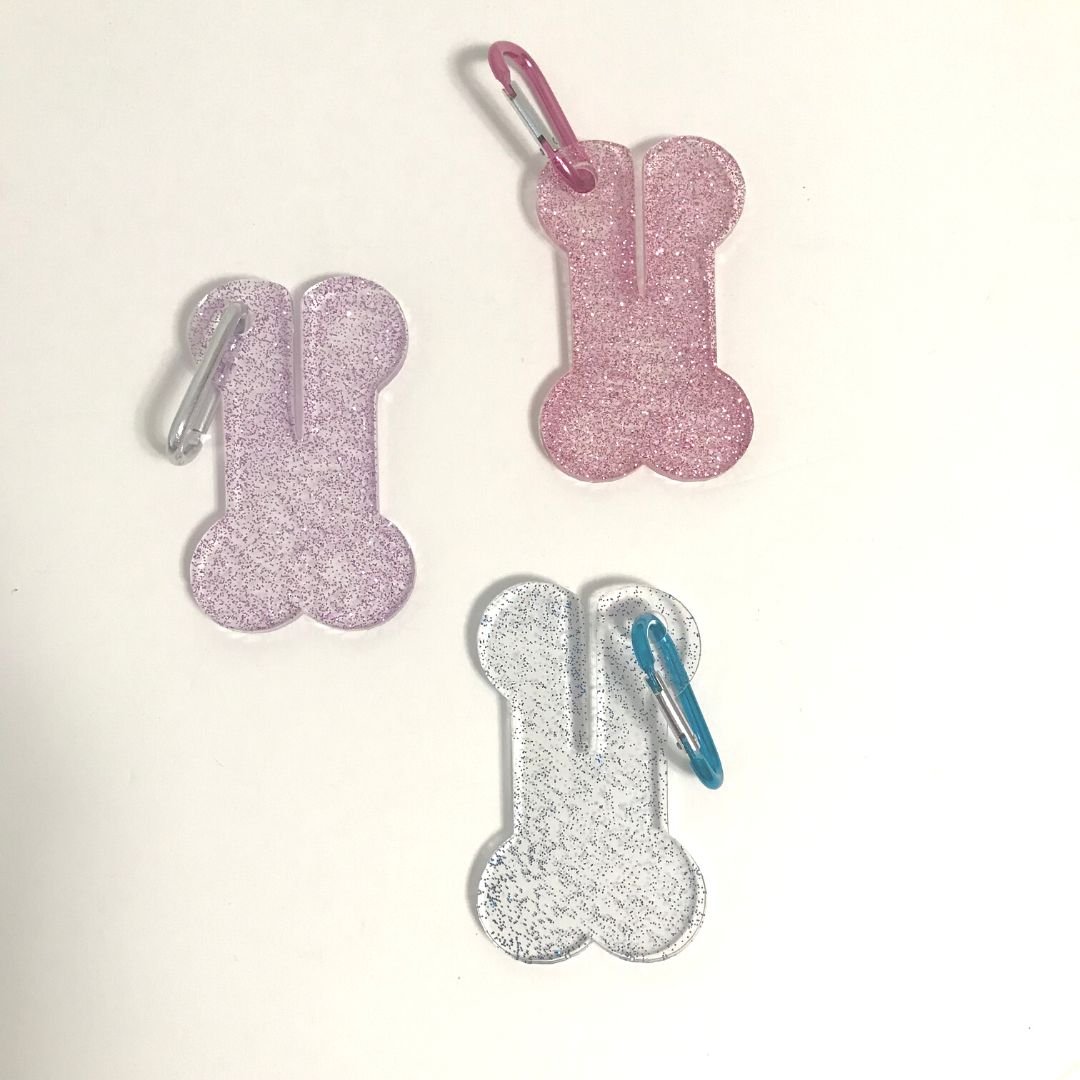 Poop Bag Holders - Glitter