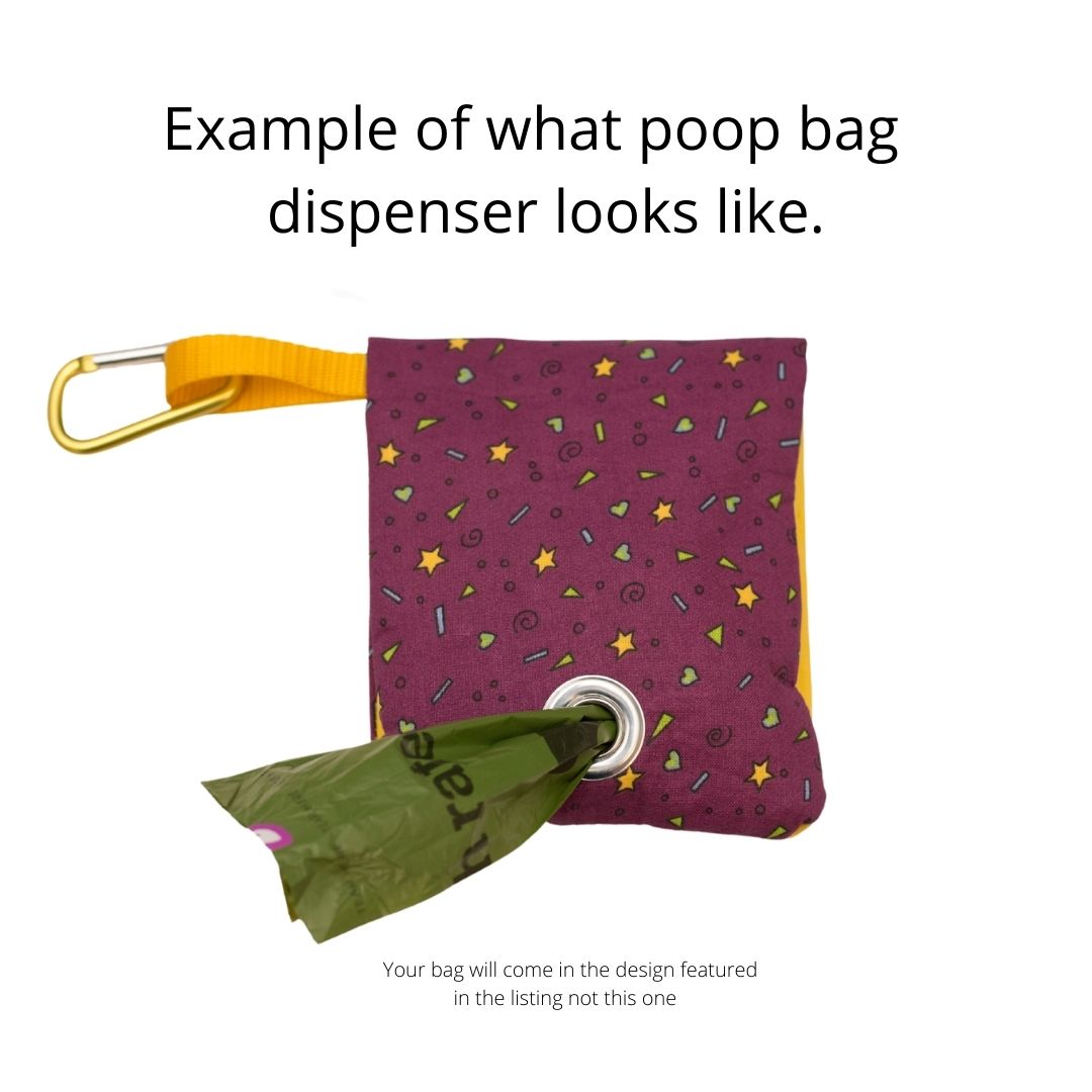 Flamingo Dog Leash Bag-Poop Bag Dispenser