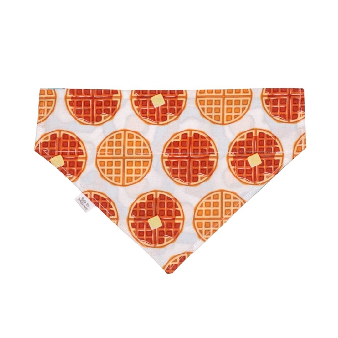 Eggs, Bacon and Waffles Dog Bandana