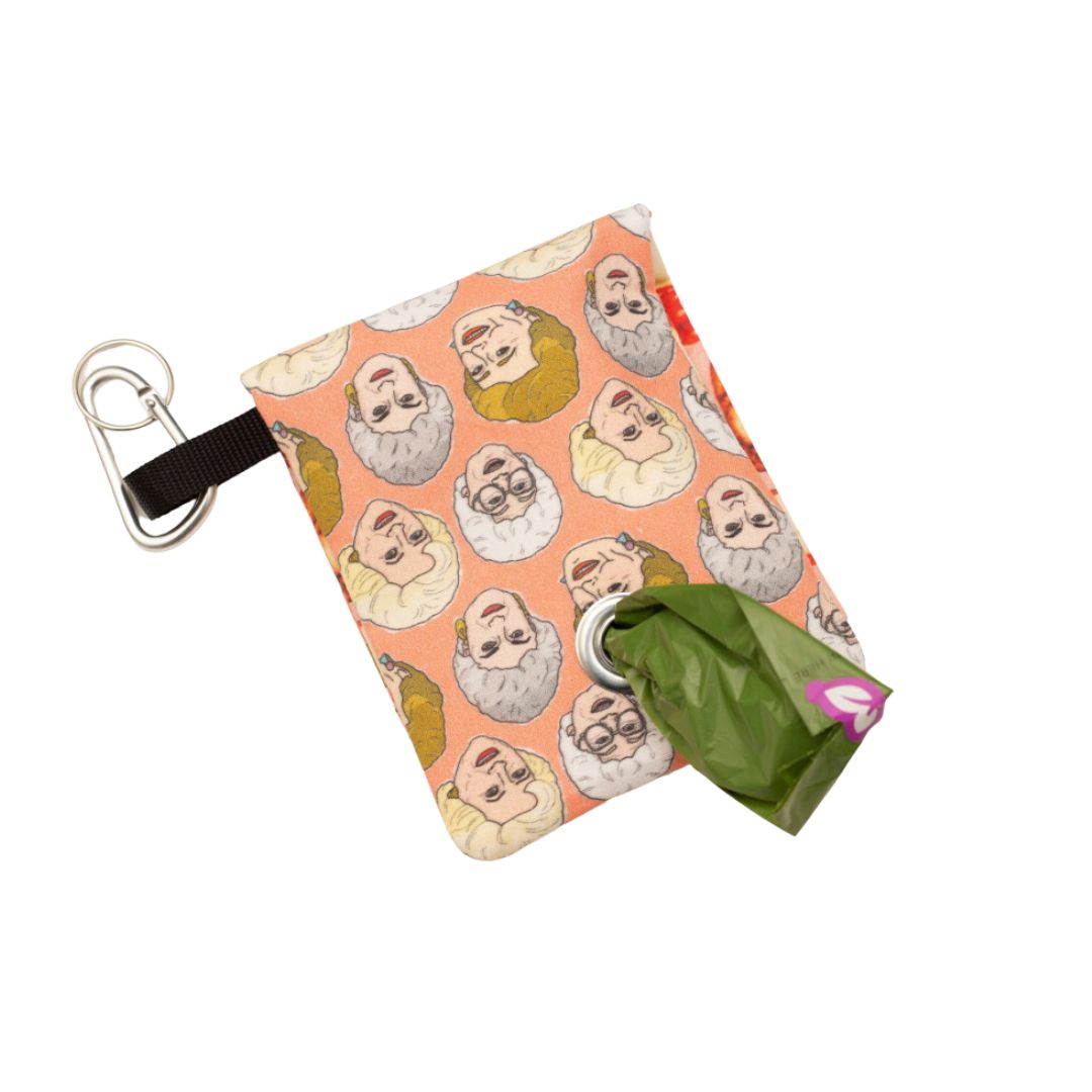 Golden Girls Dog Leash Bag-Poop Bag Dispenser