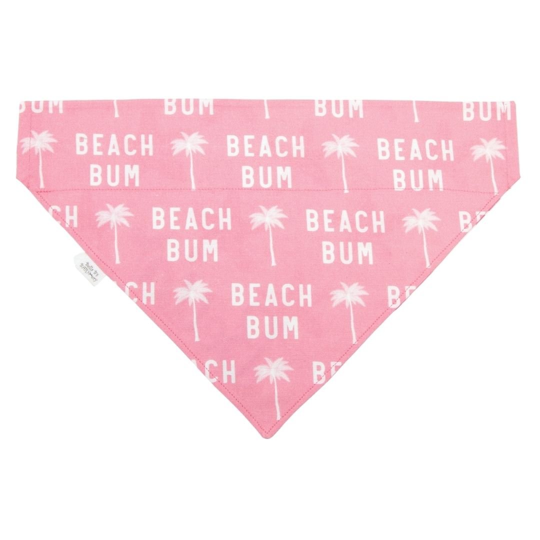 Pink Starfish / Beach Bum Dog Bandana