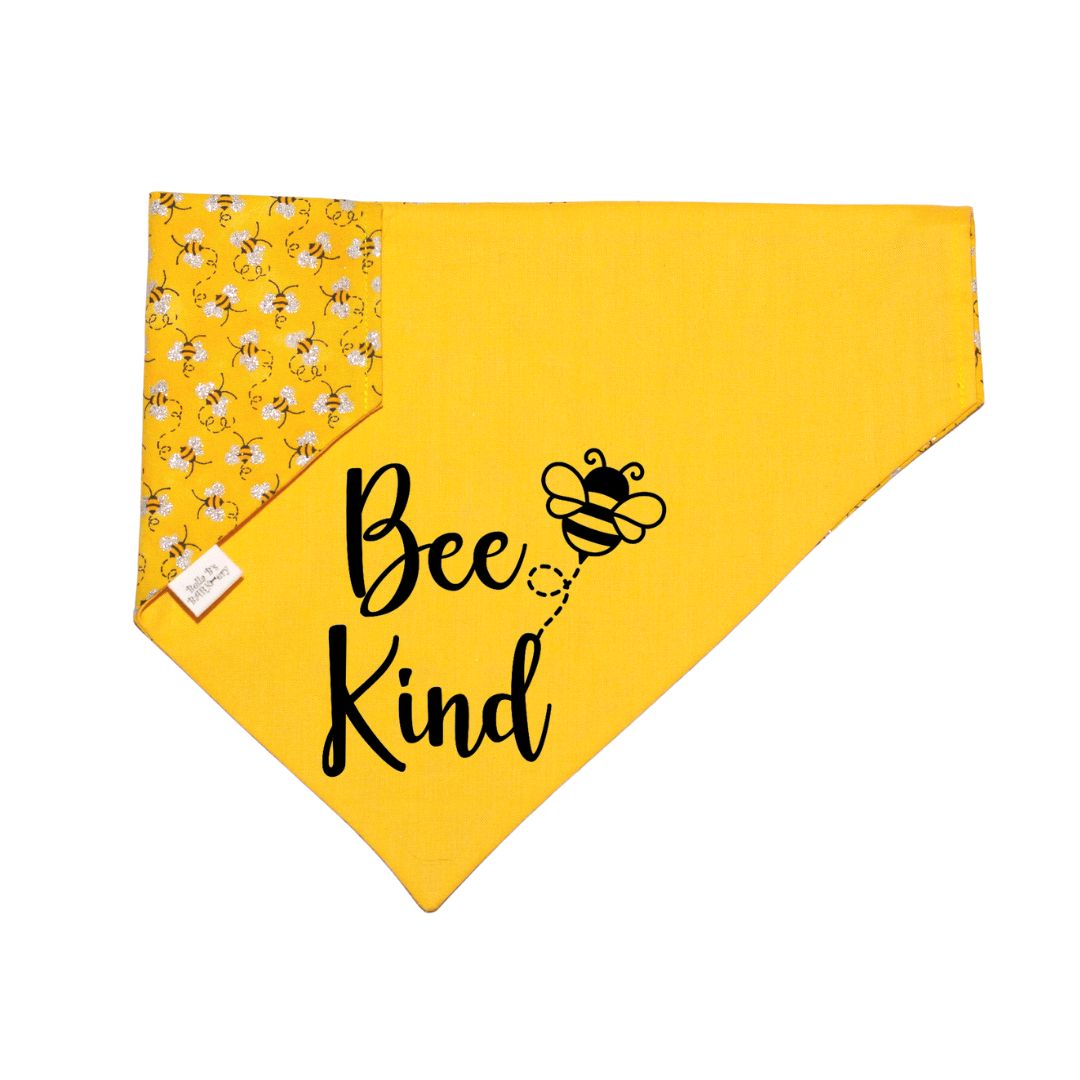 Bee Kind Dog Bandana