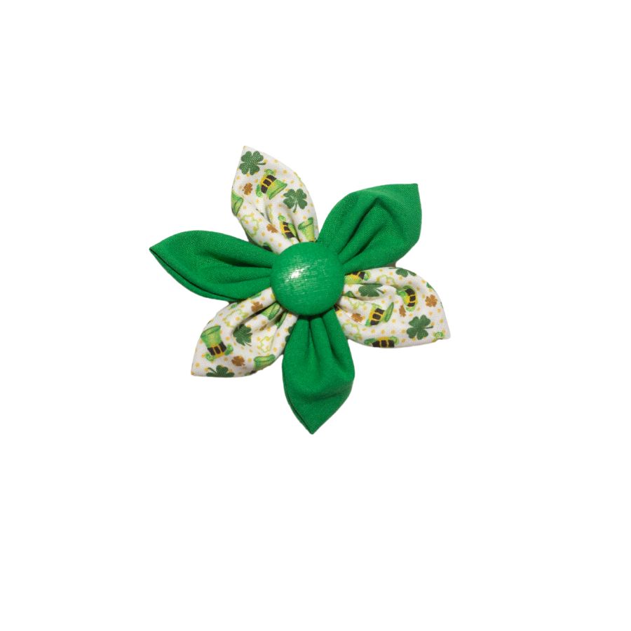 St Patrick's Day Collar Flower