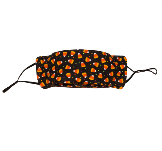 Match Your Pup - Halloween Candy Corn Face Mask