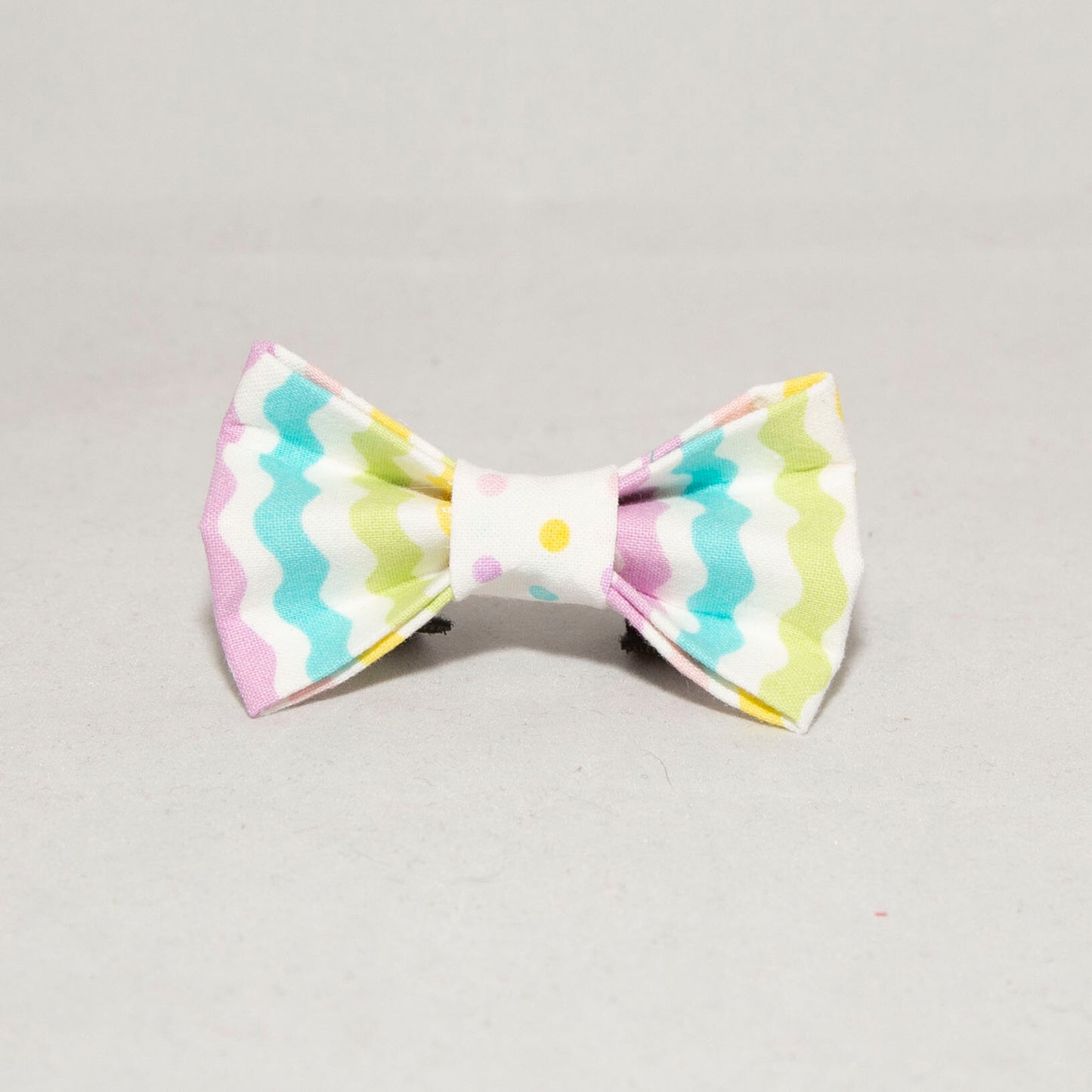 Spring/Easter Stripes and Polka Dots Dog Bow Ties