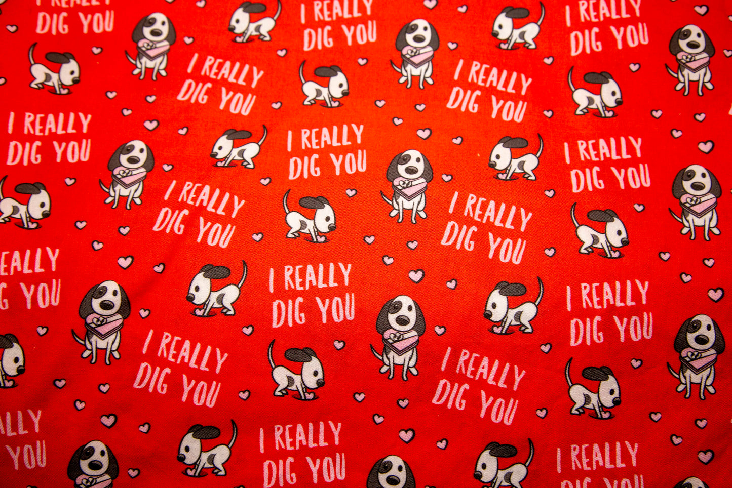 I Really Dig You Reversible Dog Bandana